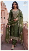 673 Colours By Vinay Gold Silk Wholesale Designer Salwar Suits Suppliers In Mumbai
